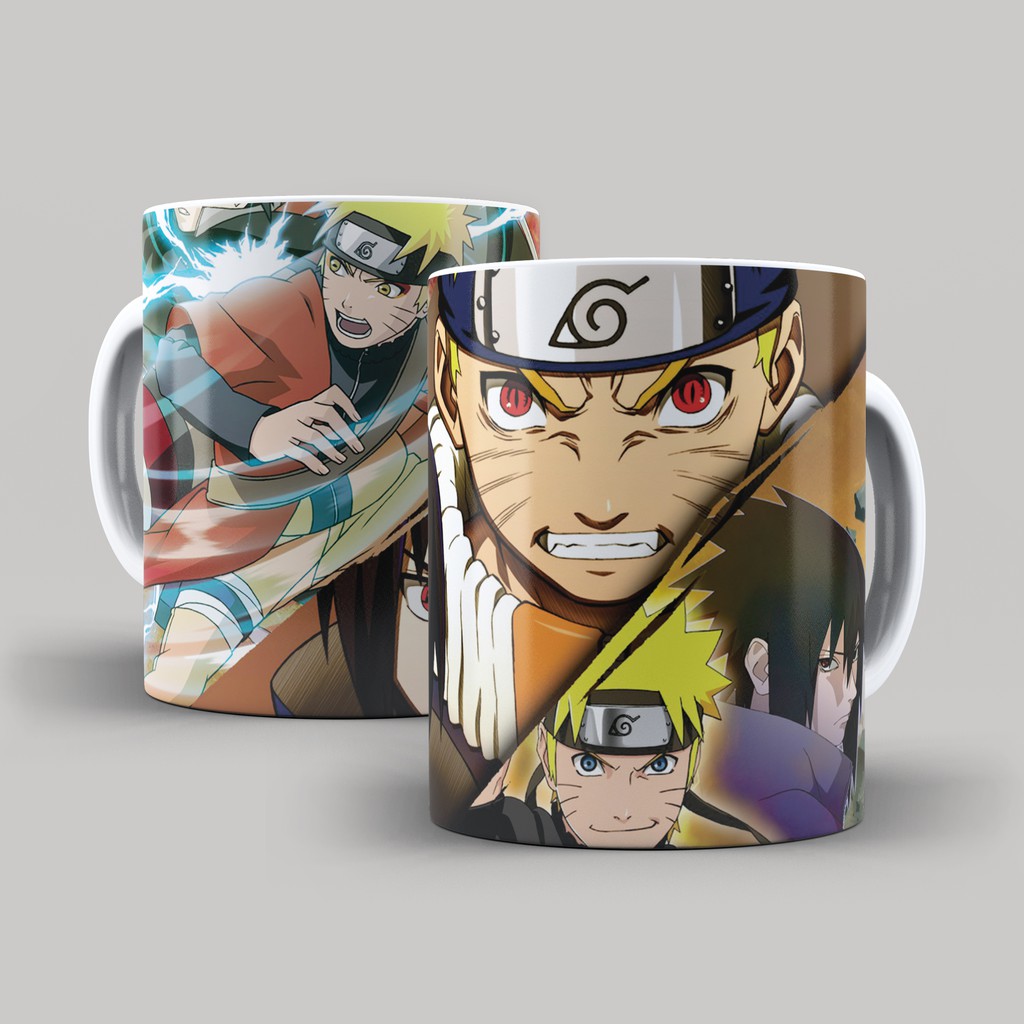 Caneca naruto preta