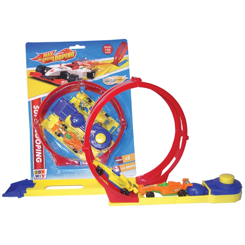 Pista de Carrinhos Hot Wheels - Kit de Looping - Track Builder