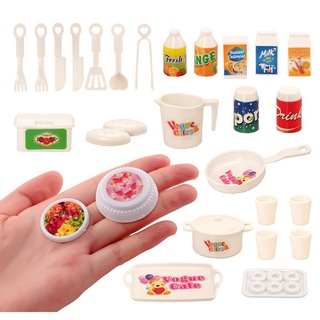 Mais Novo Hot Sale Da Moda Crianças Brinquedos 25 Itens / Lote Cozinha  Ferramentas Kits De Alimentos Para Barbie Diy Jogo Melhor Presente De  Aniversário De Natal Presente