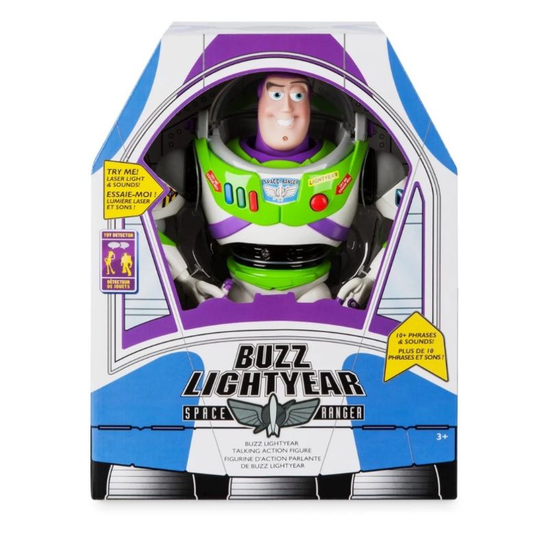 Buzz Lightyear Interactive Toy Story 30cm Importado Original Disney Store