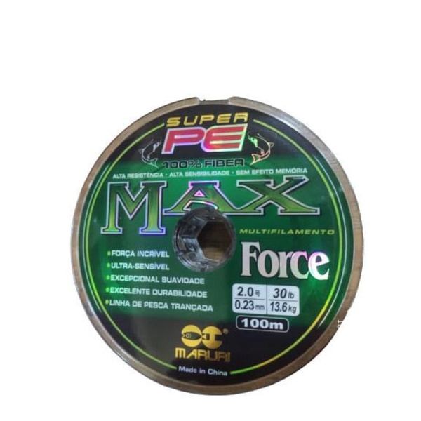 300m Linha Multifilamento Maruri Max Force 0.23mm