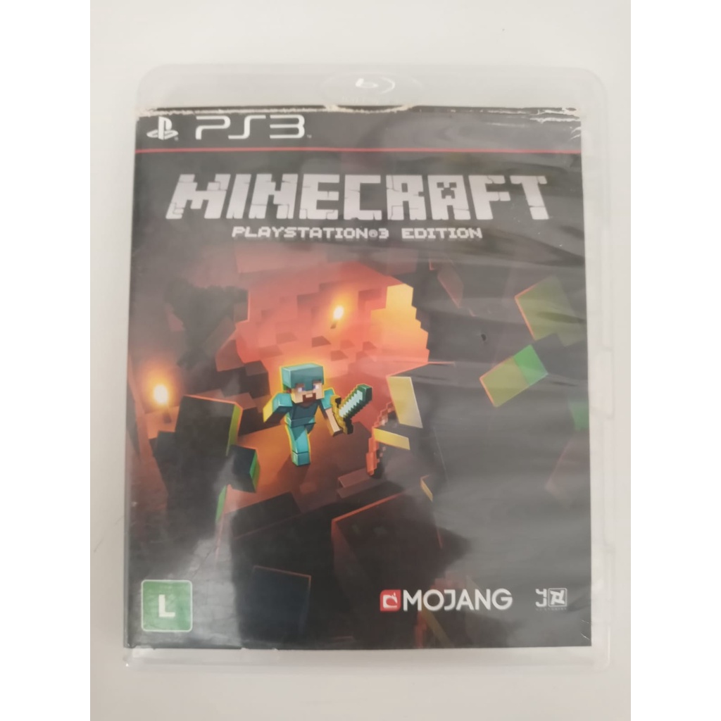 Minecraft PlayStation Edition - PS3 - Mídia física original