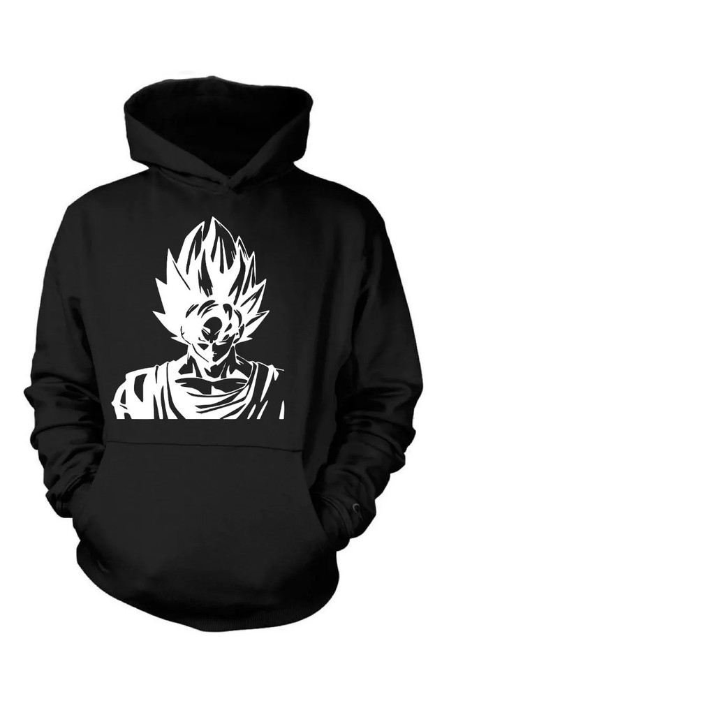 Blusa de Frio Casaco Moletom Dragon Ball Personagem Goku Shopee