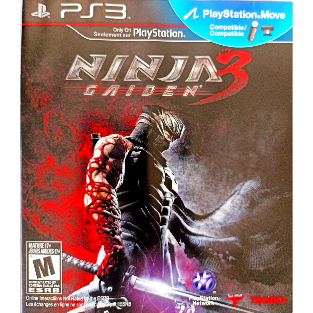 Ninja Gaiden 3 PS3 Mídia Física Original Pronta Entrega | Shopee
