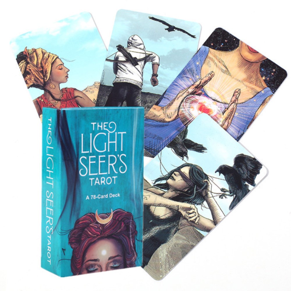 Baralho De Tarot Arcano Universal 78 Cartas The Light Seers | Shopee Brasil