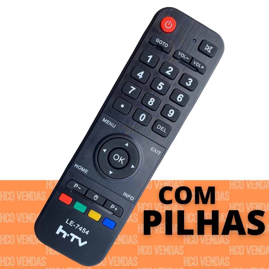 Controle Remoto HTV Smart Tv 3/5/6 7080 | Shopee Brasil
