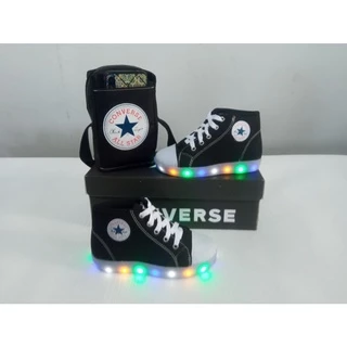 KIT TÊNIS ALL STAR LED + BOLSA