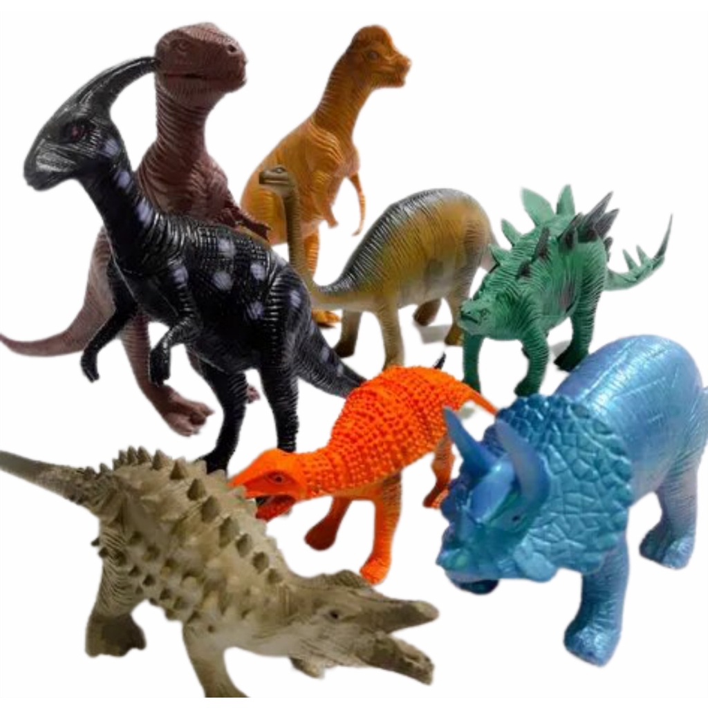 Kit 18 Dinossauros Educativos Realista Joyin de Plástico - Chic Outlet -  Economize com estilo!