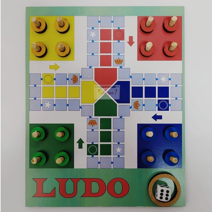 JOGO DO LUDO DE MADEIRA YASIR - Jogos Diversos - Jogos - Catálogo de  Produtos - Brindes Publicitários, Brindes Promocionais Nobrinde