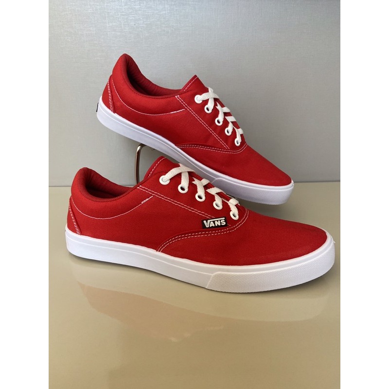 Vans authentic best sale vermelho masculino