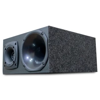 Kit Caixa Corneteira Corneta + 1 Driver + 1 Tweeter 200 Rms