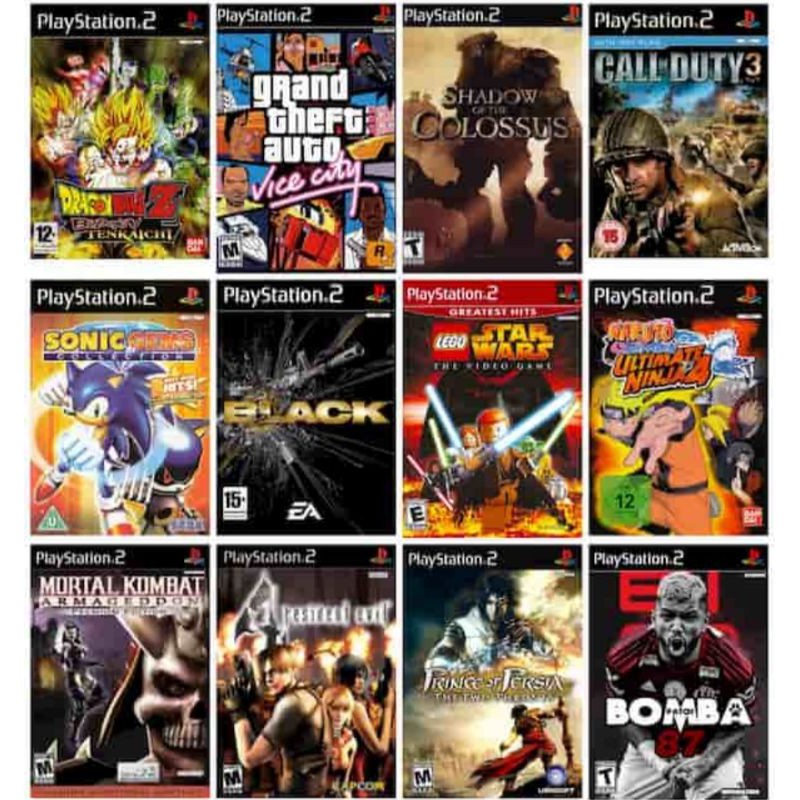 Top 5 melhores jogos do PS2