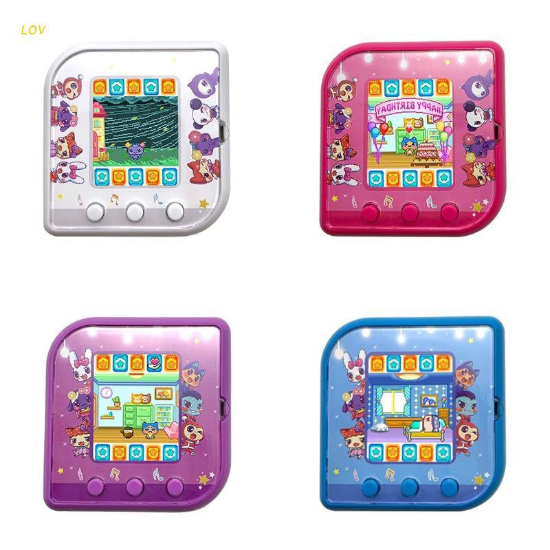 Mini Handheld Console de Jogos Eletrônicos, Pet Virtual Raising Machine,  Brinquedo Bonito Dos Desenhos Animados, Cor Aleatória, 2Pcs - AliExpress
