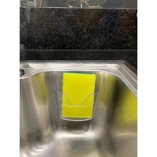 Suporte Escorredor Porta Bucha Esponja De Pia Com Ventosa Diamond