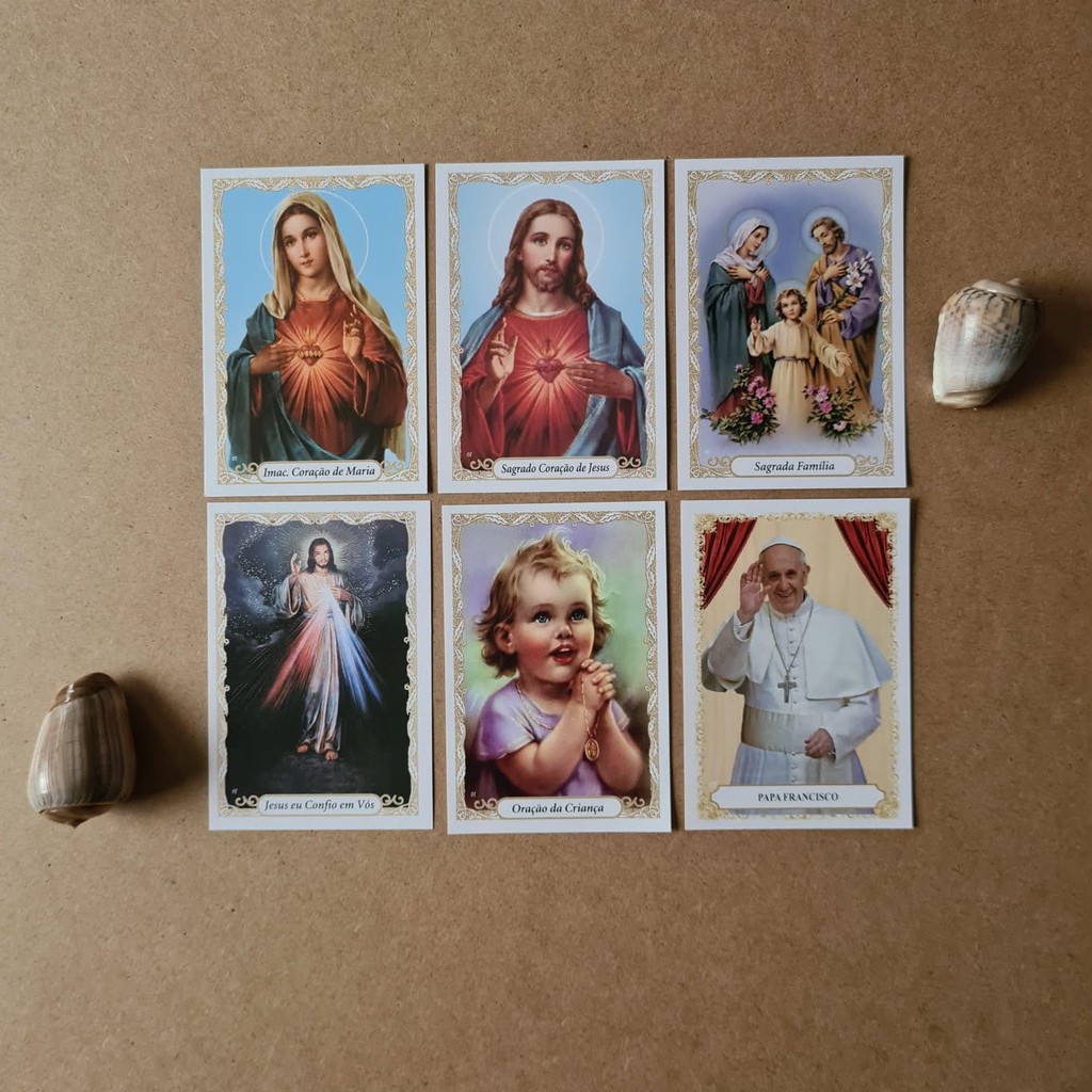 Santinhos de Papel de 9,5cmx6,5cm 100 unidades