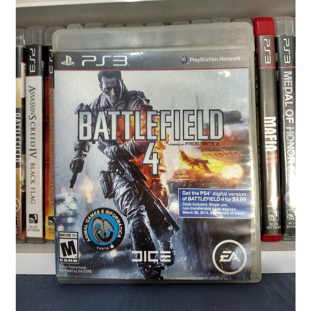 Battlefield 4, Mídia Digital Ps3