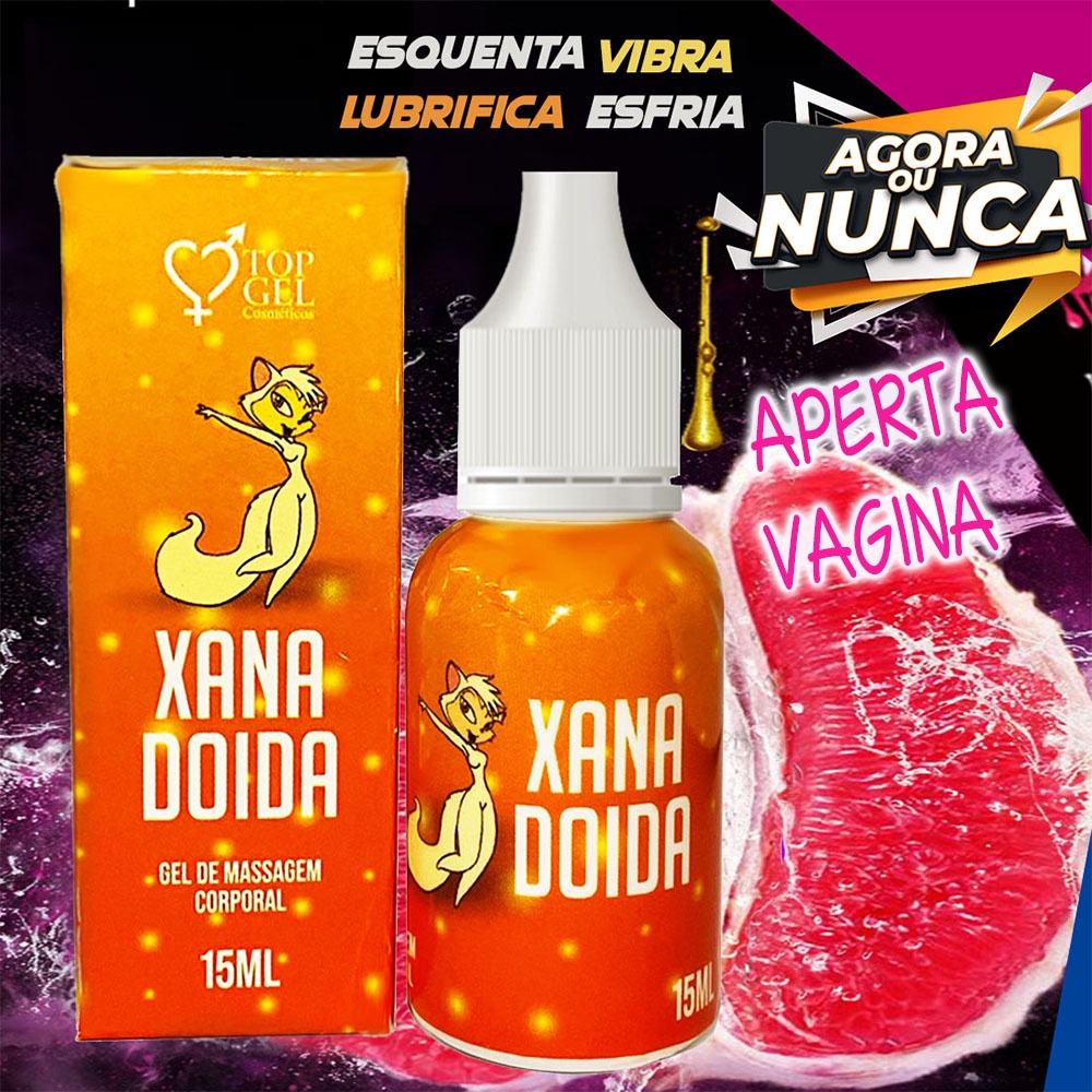 Xana doida loka Vibra Excitante Feminino produtos eróticos 15Ml - sex shop  Top Gel sexy - Escorrega o Preço