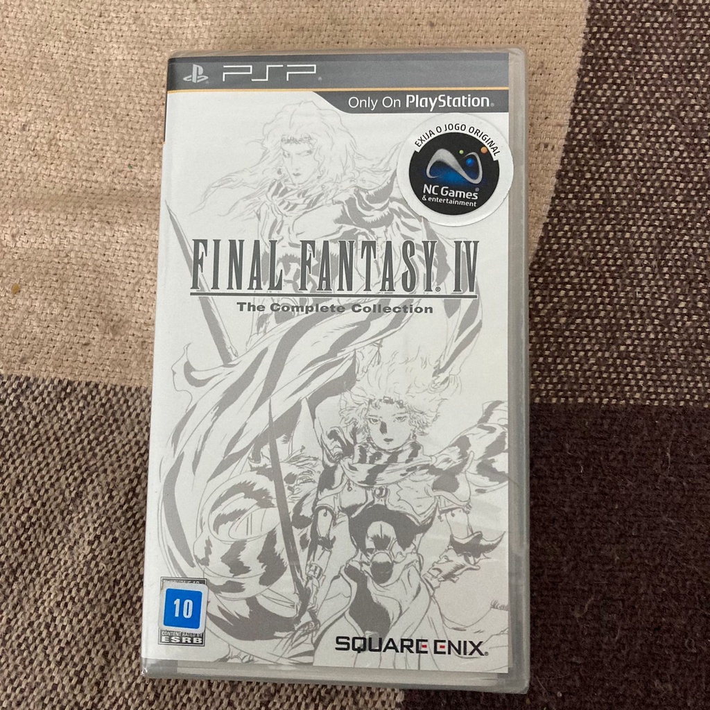 Final Fantasy IV: Complete Edition (PSP) - Lacrado de Fábrica