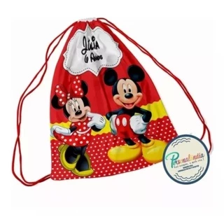 25 Mochilas Sacolinha Sacochila Mochilinha Personalizada