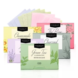 100 Folhas De Papel Absorvente De Óleo De Maquiagem Facial/Tecidos Absorventes Para Cuidados Com A Pele Oleosa , Remoção De Excesso E Brilho/Filme De Controle Natural/Ferramentas De Beleza Limpeza