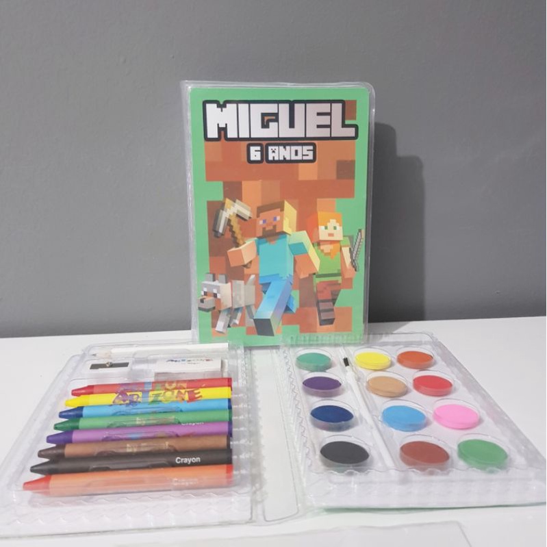 Desenhos para colorir de Minecraft para crianças - Minecraft