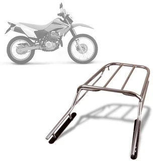 Bagageiro Churrasqueira Xr 250 Tornado 2001 A 2008 Suporte Baú Aço Maciço Sansão Resistente Com Nota Fiscal