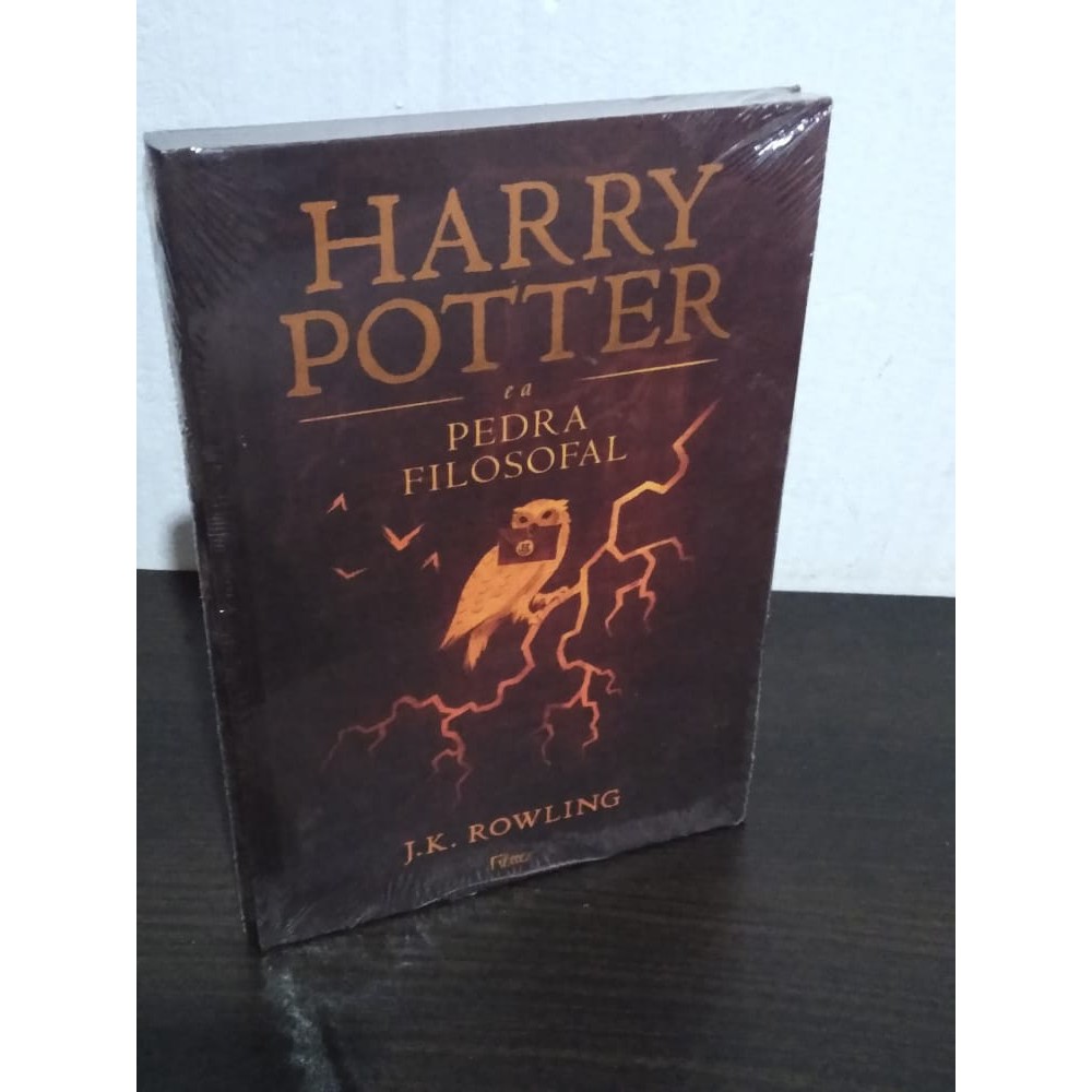 Harry Potter E A Pedra Filosofal Capa Dura Lacrado Shopee Brasil