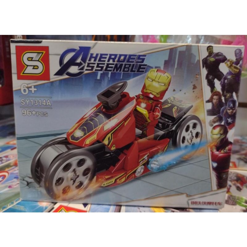 Lego Marvel Super Heroes - Tijolo Vermelho X10 