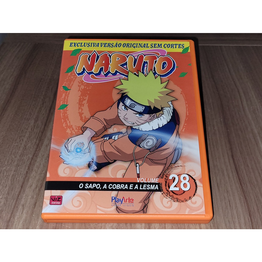 Dvd Original Do Filme Naruto Volume 32 Som Contra Folha