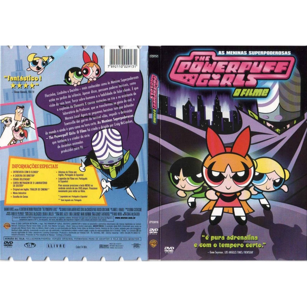 AS MENINAS SUPERPODEROSAS O FILME (2002) | Shopee Brasil