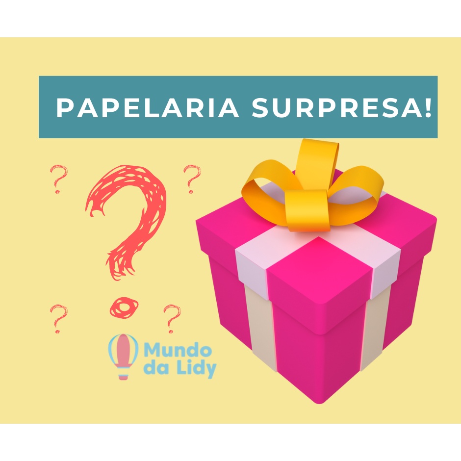 Kit Papelaria Surpresa Fofinho Shopee Brasil 2514