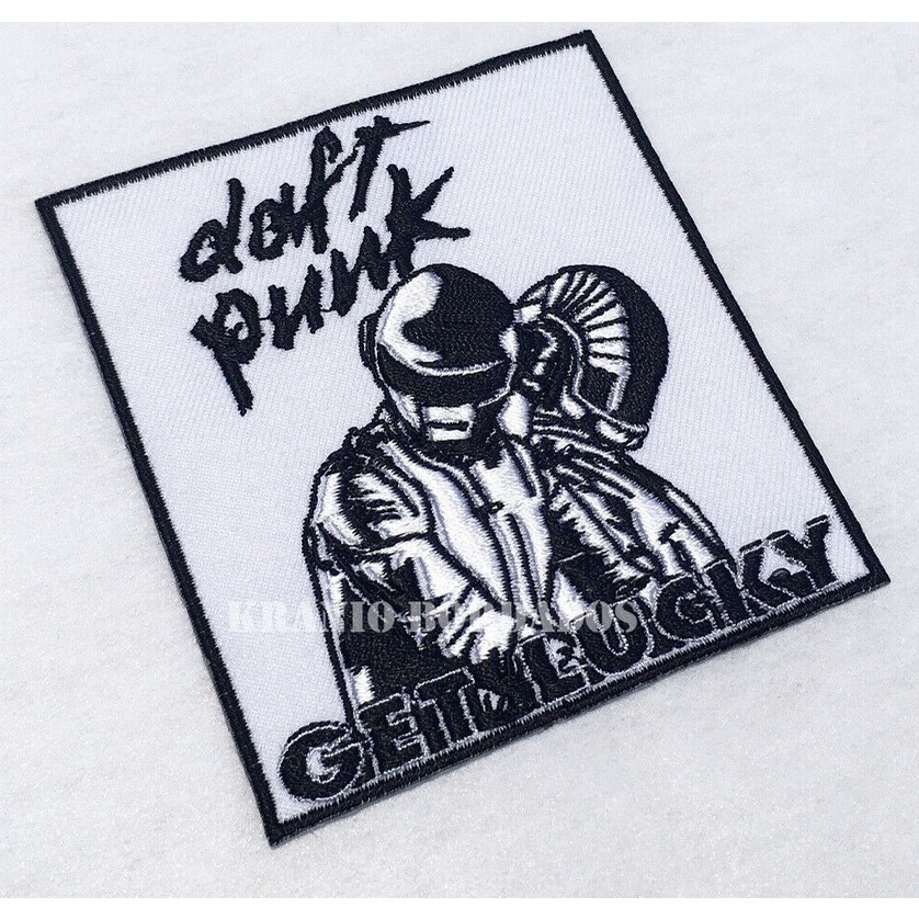 DAFT PUNK PATCH BORDADO ENVIO IMEDIATO