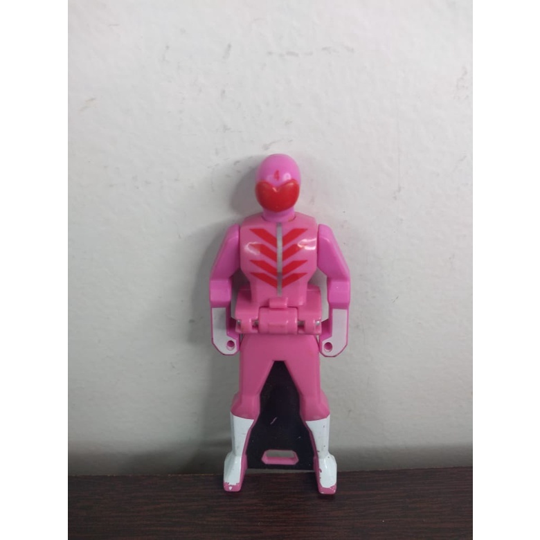 power ranger super sentai gokaiger ranger key rosa | Shopee Brasil