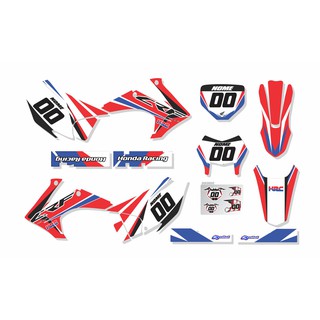 Adesivos Proteção Laminados Moto Trilha Motocross Crf 230 2015 2016 2017  2018 2019 CA-16701