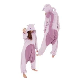 Pijama Mewtwo Macacão Adulto Promoção Kigurumi Mewtwo Pokémon Original
