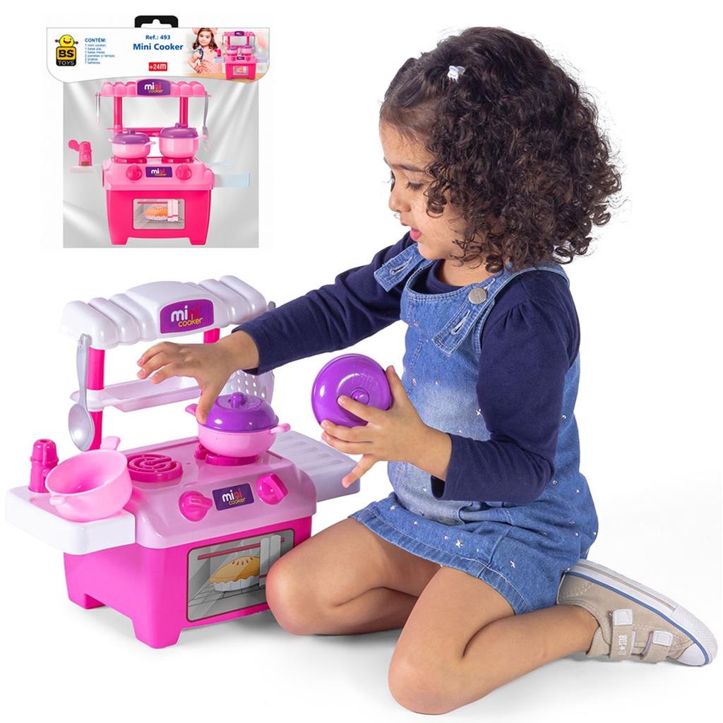 Kit Cozinha Inox Tacho e Utensílios para Brincar de Casinha e Comidinha  Brincando de Casinha Bambalalão Brinquedos Educativos