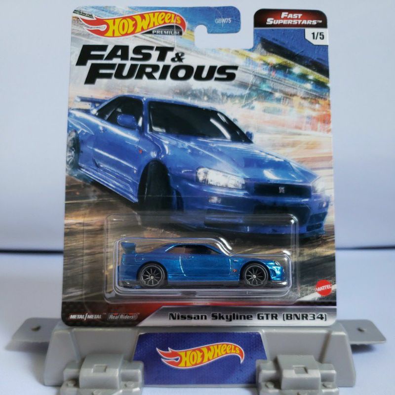 MATTEL online Hotwheels Nissan Skyline GT-R BNR34