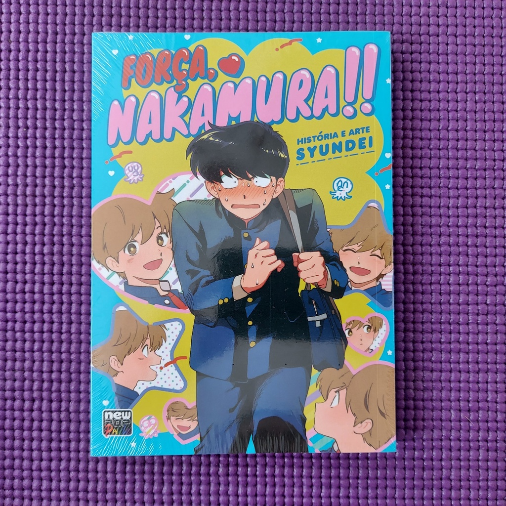Mangá: Força, Nakamura / Mais Força, Nakamura [COMPLETO COM 2 VOLUMES] -  Editora NewPop