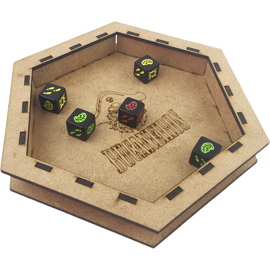 Sage's Portal Gato Encantado - Bandeja De Dados Portátil Y Plegable, Montaje Fácil, Ideal Para DND, Calabozos Y Dragones, TTRPG Y Juegos De Mesa (Negro)
