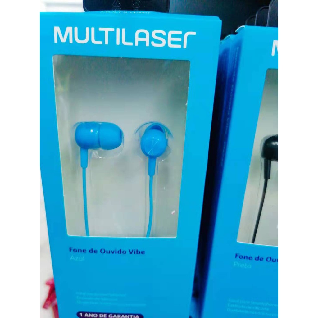 Fone De Ouvido Vibe MULTILASER Original | Shopee Brasil