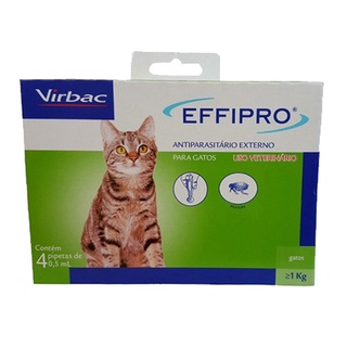 Effipro Gatos Anti-pulgas Combo 4 pipetas Virbac
