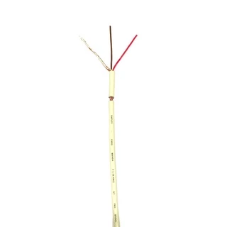 Cabo Manga 2x26 AWG Bege Blindado 1m - 1 metro