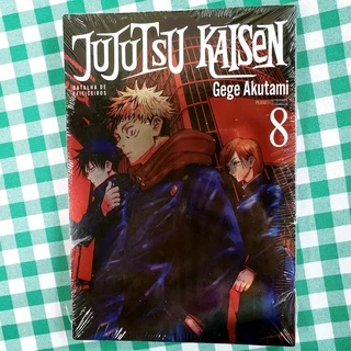 Mangá "Jujutsu Kaisen" - Volume 8 (capa variante/LACRADO)