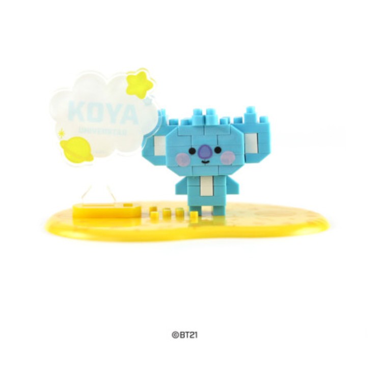 BTS BT21 Oficial BABY NANO BLOCK Autêntico (Estoque Pronto