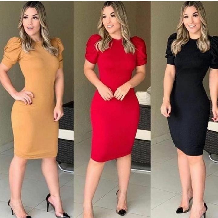 Vestido coladinho hot sale da moda