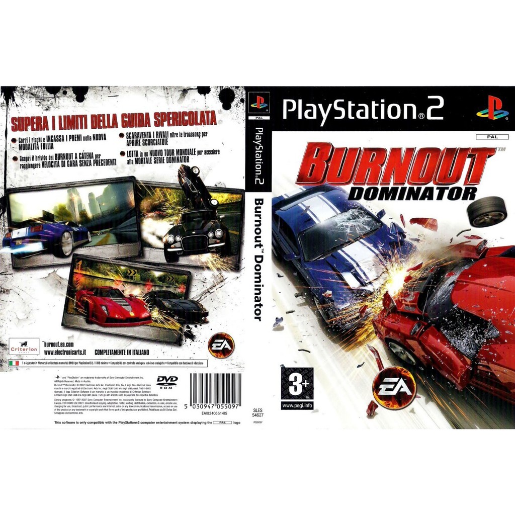 Tradução Burnout Dominator PT-BR & PT-PT [PS2] - Traduções de Jogos - PT-BR  - GGames