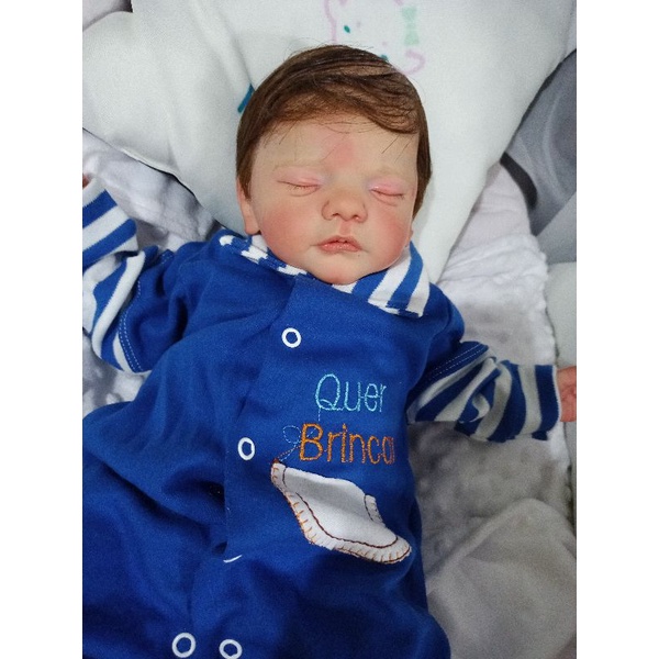 Bebês Reborns Super Realistas Gêmeos Idênticos, Brinquedo Bebe-Reborn  Nunca Usado 28732461