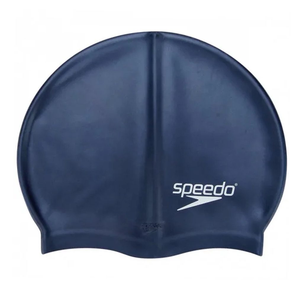 Touca de Natação Adulto Lisa Flat Swim Cap Speedo Azul Marinho