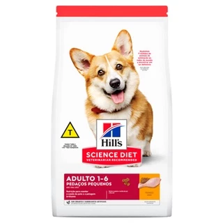 Ração Hills Pedaços Pequenos para Cães Adultos de Pequeno Porte 6Kg