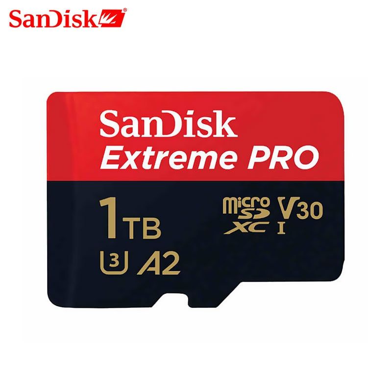 Cartão micro sd Sandisk extreme pro 1024gb de alta velocidade classe 10.